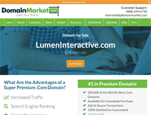 Tablet Screenshot of lumeninteractive.com